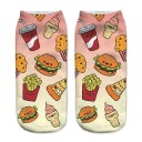 Ladies' Ankle Socks - Food 2