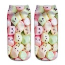 Ladies' Ankle Socks - Food 4