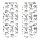 Ladies' Ankle Socks with Cats A665 9