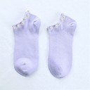 Ladies' Ankle Socks with Pearls 3