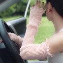 Ladies' Arm Warmers with Ruffle 7