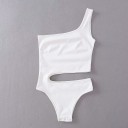 Ladies' Asymmetric Bodysuit B714 5