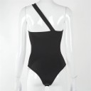 Ladies' Asymmetrical Bodysuit B741 6