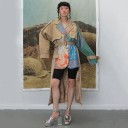 Ladies' Asymmetrical Coat P1721 3