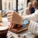 Ladies' Automatic Watch Berny Minimalist with Date Water Resistant 50 m 38 mm Stainless Steel Sapphire Glass Canvas Strap Everyday 4