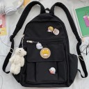 Ladies' Backpack with Bear Pendant 5
