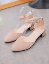 Ladies' Ballerinas with Strap A610 5