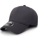 Ladies' baseball cap with a curved peak Cotton plain cap with ventilation eyelets and a button on top Head circumference 56 to 60 cm 7