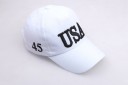 Ladies' Baseball Cap with Raised USA Embroidery and Flag on the Side Cap made from Cotton, Polyester, and Acrylic One Size with Strap 7