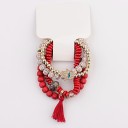 Ladies' Beaded Bracelet 4 pcs H634 8