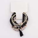 Ladies' Beaded Bracelet 4 pcs H634 9
