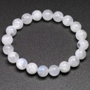 Ladies' Beaded Bracelet Made of Moonstone 4