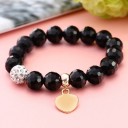 Ladies' Beaded Bracelet with Heart H350 3