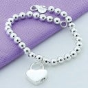 Ladies' Beaded Bracelet with Heart 2