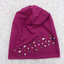 Ladies' Beanie with Gems 5
