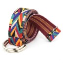 Ladies' Belt with Colourful Pattern C1031 5