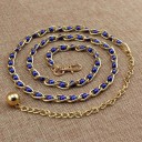 Ladies' Belt with Pearls 4