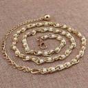 Ladies' Belt with Pearls 1