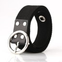 Ladies' Belt with Round Buckle L153 2