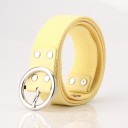 Ladies' Belt with Round Buckle L153 5