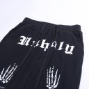 Ladies' Black Printed Joggers 5