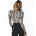 Ladies' Bodysuit with Snake Pattern 5