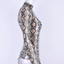 Ladies' Bodysuit with Snake Pattern 6