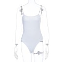 Ladies' Bodysuit with Thin Straps B695 3
