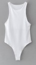 Ladies' Bodysuit with Wide Straps 2