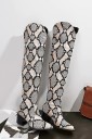 Ladies' Boots with Snake Pattern 7