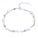 Ladies' Bracelet with Beads and Pearls 6