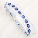 Ladies' Bracelet with Blue Stones 3