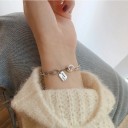 Ladies' Bracelet with Good Luck Charm 3