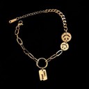 Ladies' Bracelet with Good Luck Pendant H577 8