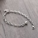 Ladies' Bracelet with Large Links and Star 4