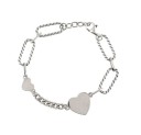 Ladies' Bracelet with Large Links H537 1