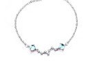 Ladies' Bracelet with Moonstone H107 1