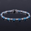 Ladies' Bracelet with Stones P207 8