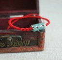 Ladies Braided Jade Bracelet 4