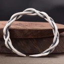 Ladies' Braided Open Bracelet 3