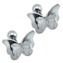 Ladies' Butterfly Earrings J2389 3