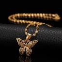 Ladies' Butterfly Necklace D147 3
