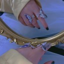 Ladies' Butterfly Ring D2786 5