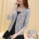 Ladies' Button Sweater A2119 5