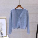 Ladies' Button Sweater G219 5