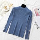 Ladies' Buttoned Sweater G252 5