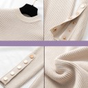 Ladies' Buttoned Sweater G252 8