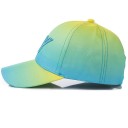 Ladies' Cap with Colour Transition Baseball Cap with Front Embroidery Strap with Metal Buckle Cotton Head Size 54 to 62 cm 9