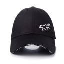 Ladies' Cap with Embroidered Fox Silhouette Cotton Baseball Cap with Strap and Buckle at the Back For Head Circumference 54 to 62 cm 11