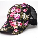 Ladies' Cap with Floral Pattern 3